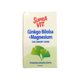 Supra Vit - Ginkgo + Magnesium x30 capsules | MazenOnline